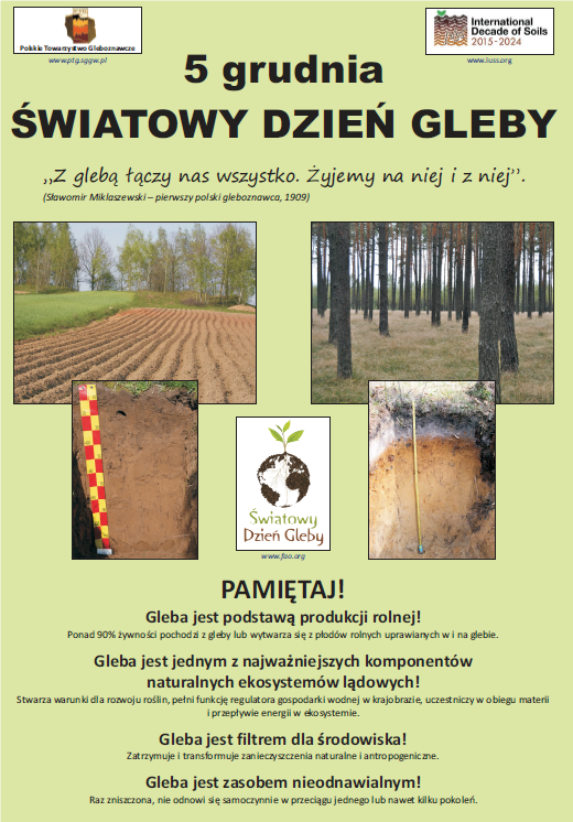 plakat światowy dzień gleby